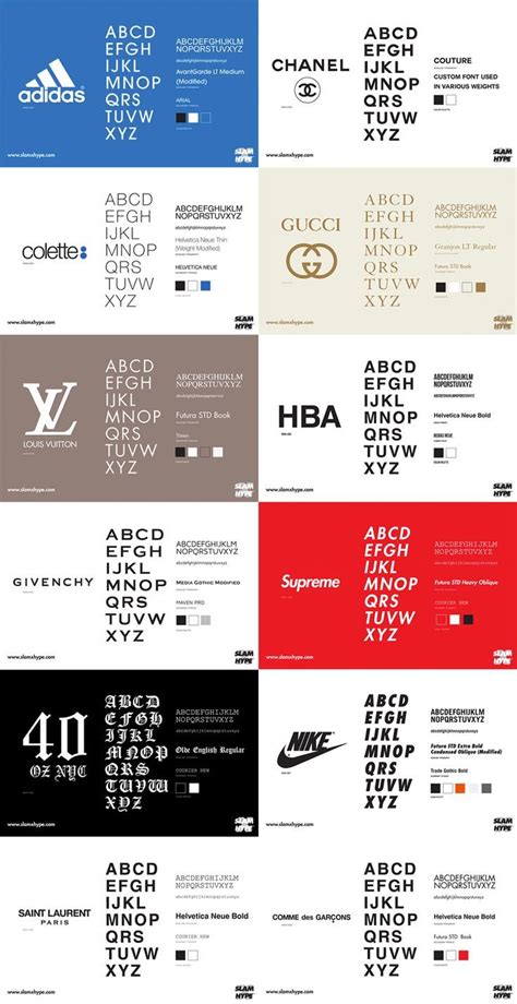 fashion brands fonts | Typography design, Lettering, Typography logo