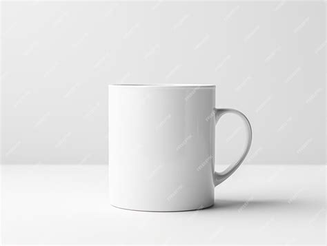 Premium Photo | A white coffee mug mockup