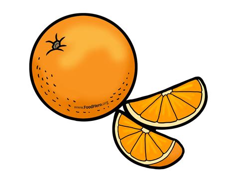 Orange Drawing Easy