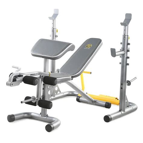 Gold's Gym XRS 20 Deluxe Weight Bench, Multicolor | Weight benches, Golds gym, Bench workout