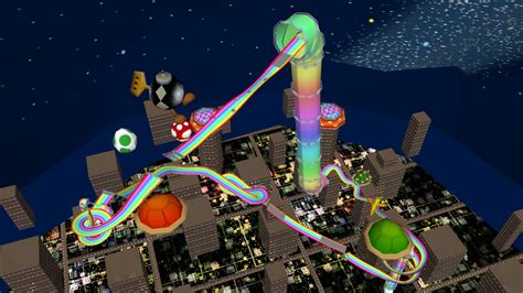 Rainbow Road (Mario Kart: Double Dash!!) | 3D Warehouse
