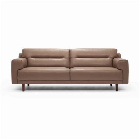 Remi 87" Sofa - Horizontal Pull - Leather | EQ3