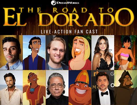 The Road To El Dorado live-action fan cast by TristanHartup on DeviantArt