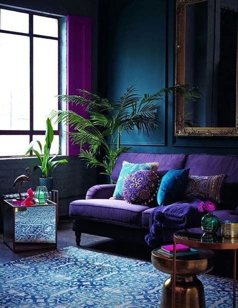 20+ Best Ideas To Bring A Pop Of Bright Color Into Your Interior Design | Decoração da sala ...