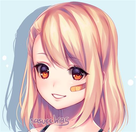 headshot commission by sasucchi95 on DeviantArt | Anime images, Manga ...