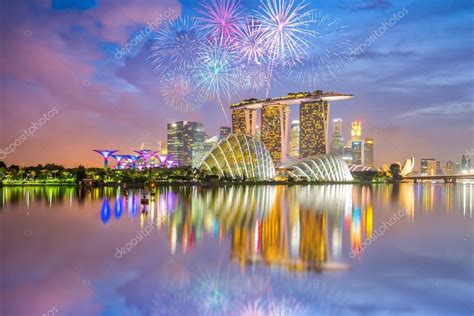 Singapore national day fireworks celebration Stock Photo by ©ixuskmitl@hotmail.com 115343264