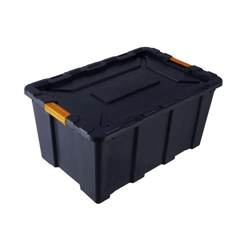 Montgomery 100L Black Heavy Duty Storage Container | Bunnings Warehouse ...