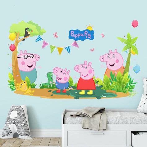 10 Best Peppa Pig Bedroom images in 2020 | Peppa pig, Kids room, Peppa pig wallpaper