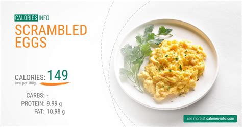 Scrambled Eggs Calories and Nutrition (100g)