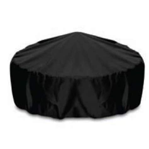 California Outdoor Concepts 48-Inch Square Fire Pit Cover - Black Woven ...