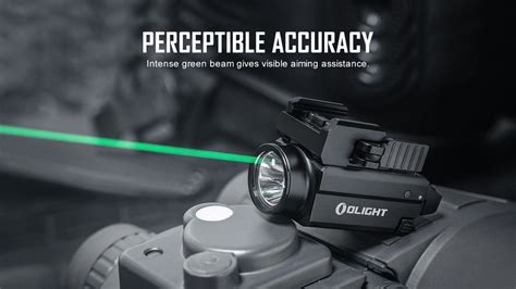 OLight Baldr S Rechargeable Weapon Light with Green Laser (6972378123169) | JB Tools