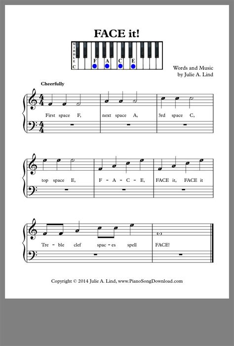 Piano Lessons Printable Sheets