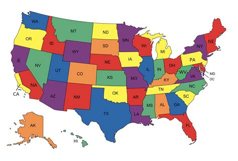 The U.S.A with Better State Borders : r/MapPorn