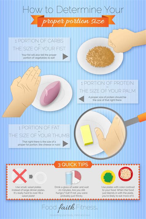 The Top Tips for Portion Control | Food Faith Fitness