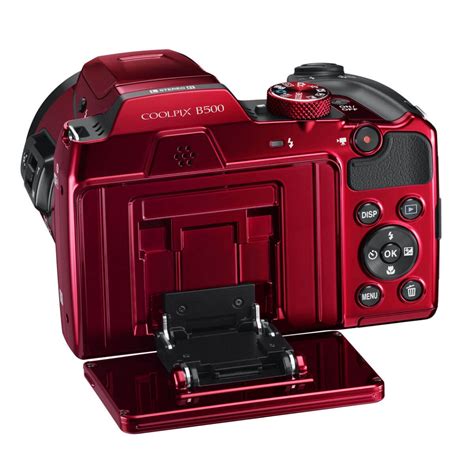 Nikon Coolpix B500 Red Digital Compact Camera | Camera House