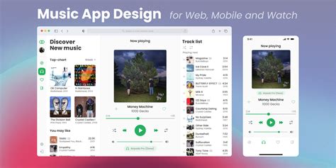 Music player App Design | Free to use | Figma