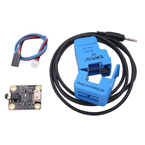 Gravity: Analog AC Current Sensor (20A) - MCHobby - Vente de Raspberry ...