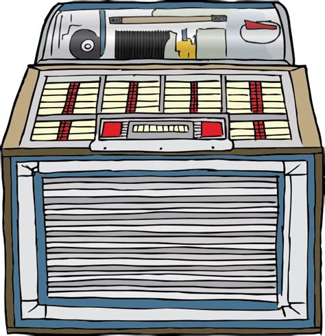 Jukebox clip art Free Vector / 4Vector