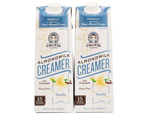 LivingWell | UNFI ALMOND MILK CREAMER VANILLA 32 OZ