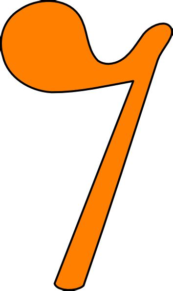 Eighth Note Rest Symbol - ClipArt Best