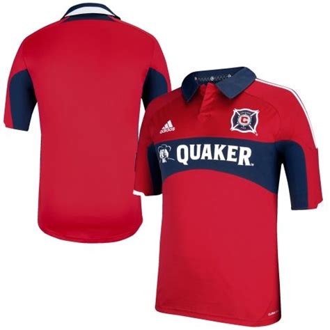 MLS;Soccer Chicago Fire SC adidas 2012/2013 Primary Replica Jersey ...