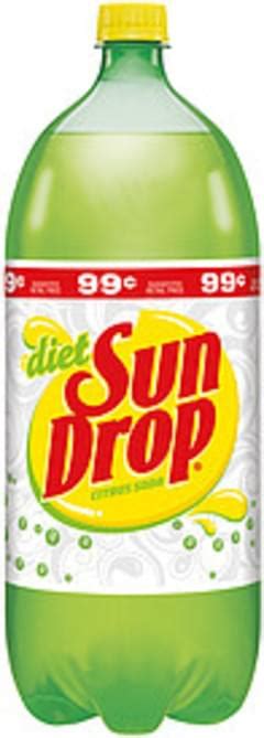 Sundrop Sun Drop - 20 oz, Nutrition Information | Innit