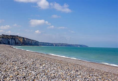 Dieppe, the Beach, on a Beautiful Spring Day Seine-Maritime France Stock Image - Image of spring ...