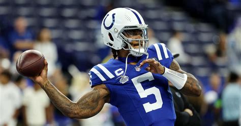 Colts' Anthony Richardson Says He'll Be Fine After Bruised Knee Injury ...