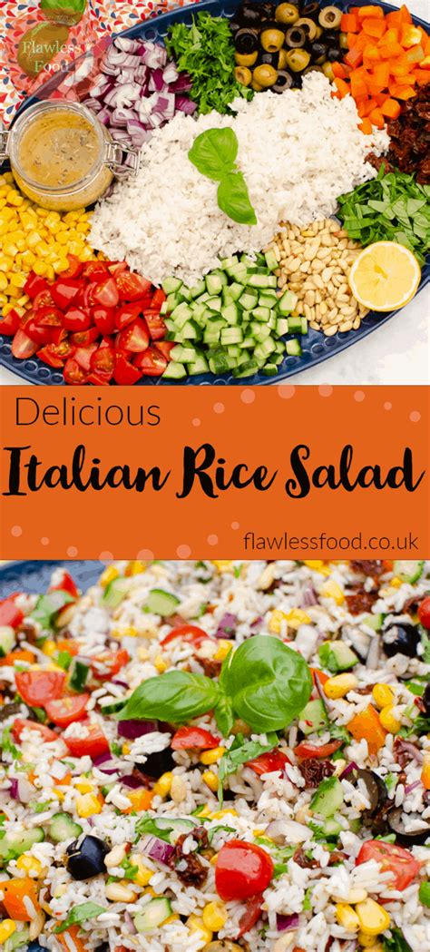 Italian Style Rice Salad - Easy to make by Flawless Food