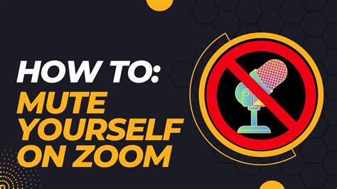 How To Mute Your Microphone in a Zoom Meeting #zoom #howto #how - YouTube