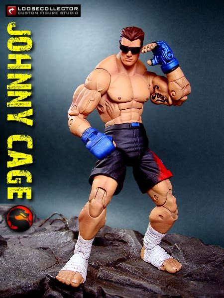 Loosecollector Custom Figures Archive: Johnny Cage (original)