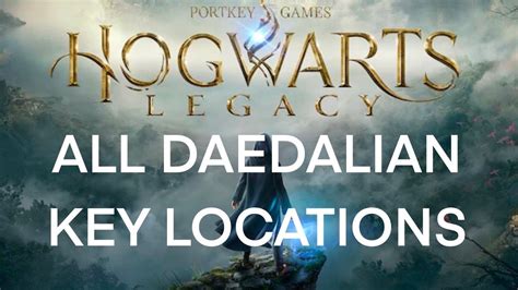 All 16 Daedalian Key Locations - Hogwarts Legacy//MissDibler - YouTube