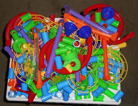 Quercetti Marble Run 6538T Lot Intelligent Toys Italy 214 Parts Pieces