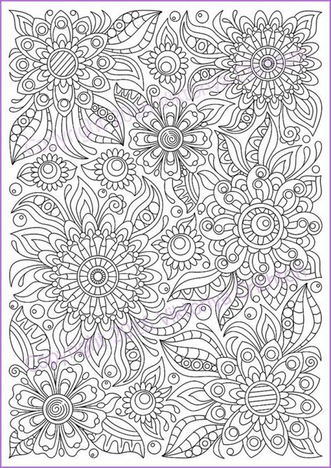 Zen Doodle Coloring Pages - coloringpages2019