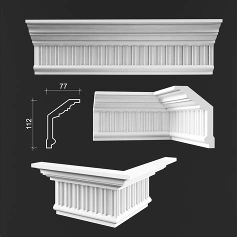 Cornices - Download the 3D Model (15440) | zeelproject.com