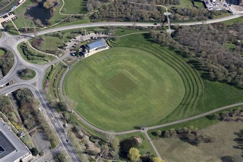 Campbell Park Cricket Ground aerial image | aerial view of C… | Flickr