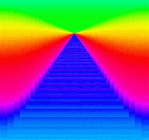 psychedelic rainbow gif | WiffleGif