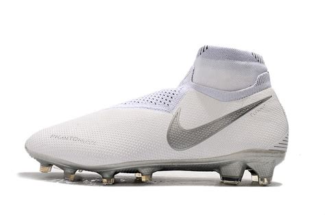 Nike Phantom VSN Elite FG Nouveau White-White / Silver Metallic