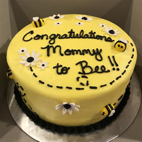 Mama to Bee Baby Shower Cake | Bee baby shower cake, Cake, Baby shower ...