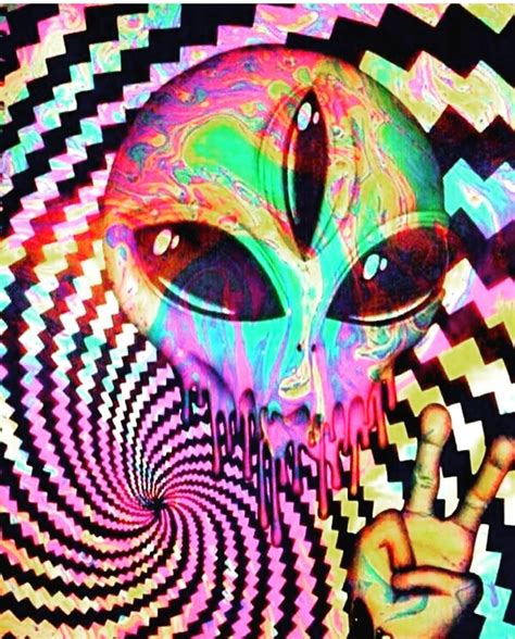 Trippy Alien Wallpapers - Wallpaper Cave