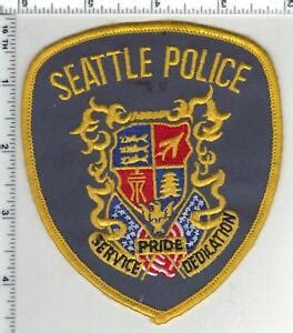 Seattle Police (Washington) 3rd Issue Shoulder Patch | eBay