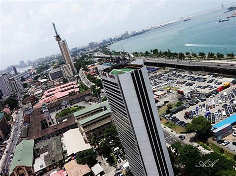 Aerial view, Lagos Island