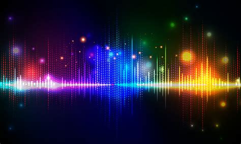 Colorful Sound Waves Vector Background Stock Illustration - Download Image Now - iStock