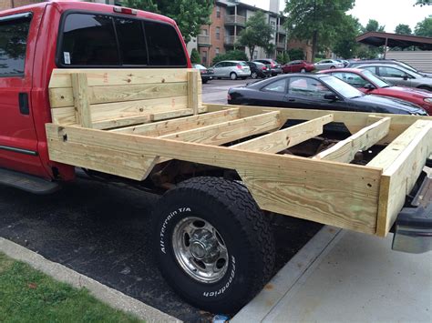 Diy Truck Flatbed : Homemade Flatbed Questions. | NC4x4 / Pickup truck ...