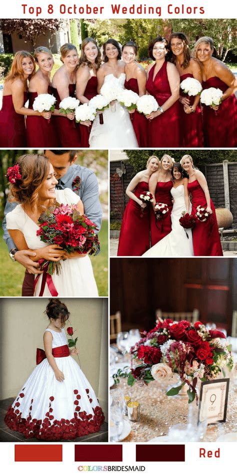 Top 8 October Wedding Colors to Steal-2 - ColorsBridesmaid