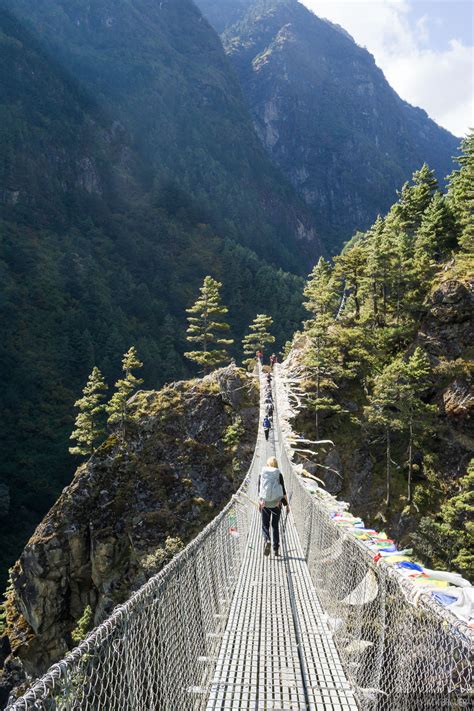 Dudh Koshi Bridge | Khumbu, Nepal | Mountain Photography by Jack Brauer