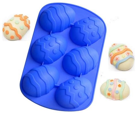Silicone Easter Egg Molds For Cake, Soap, and More - $5.99 (2024)