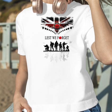 Soldier lest we forget shirt