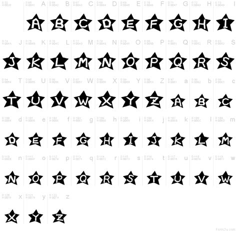 star font