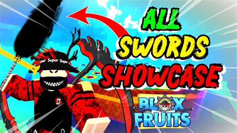 EVERY SWORD Showcase in blox fruits - YouTube